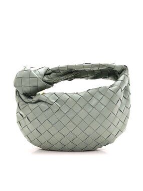 AUTHENTIC BOTTEGA VENETA Nappa Intrecciato Mini Jodie Sage Green Retails $2,950